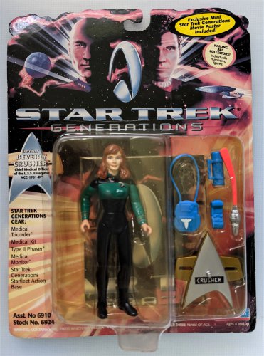 Beverly Crusher Star Trek Generations Action Figure by Playmates