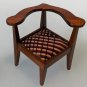 Dollhouse Furniture Wood Corner Chair Miniatures Dolls
