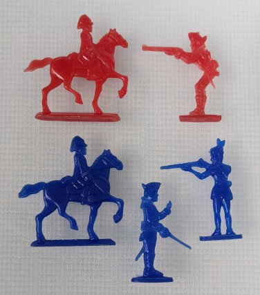 Vintage Soldiers Comic Book Flats Mail Away
