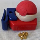 Gold Charizard Metal Mini Figure Pokemon Pokeball Keshimon Holder Nintendo