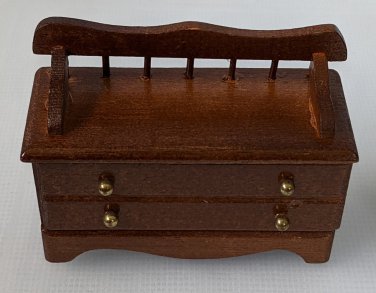 Price Products Single Drawer Changing Table Vintage Dollhouse Furniture Miniatures