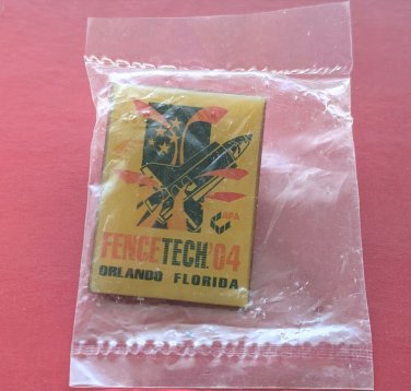 FenceTech AFA Orlando Florida Space Shuttle Lapel Pin 2004