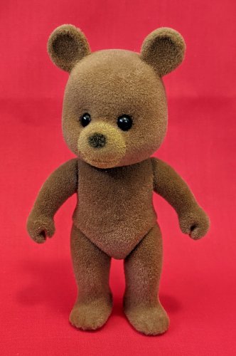 Maple Town Flocked Bear Nude 1988