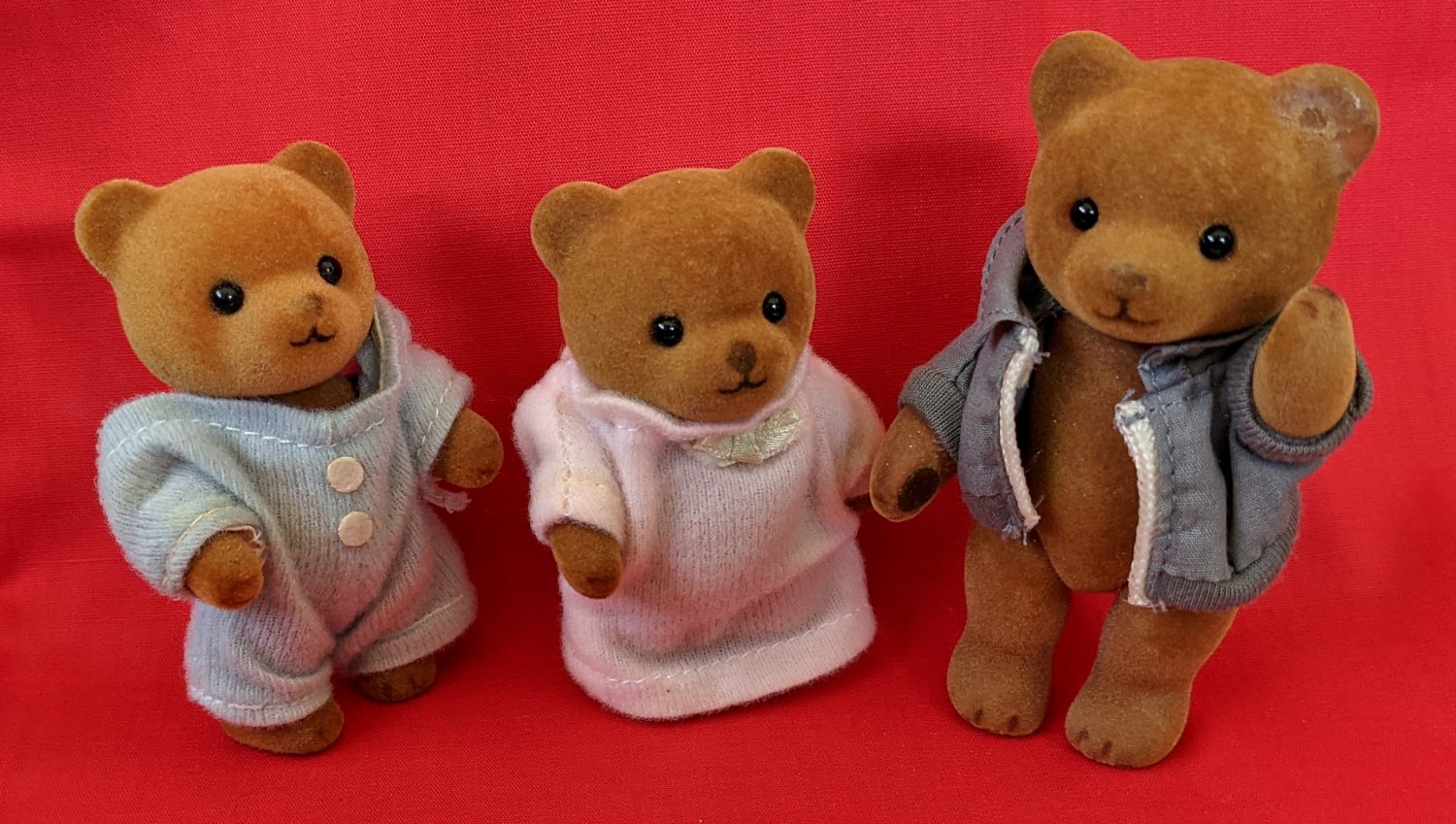 darice flocked bears