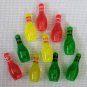 Vintage Set Of Skittles Plastic Glitter Mini Bowling Pins