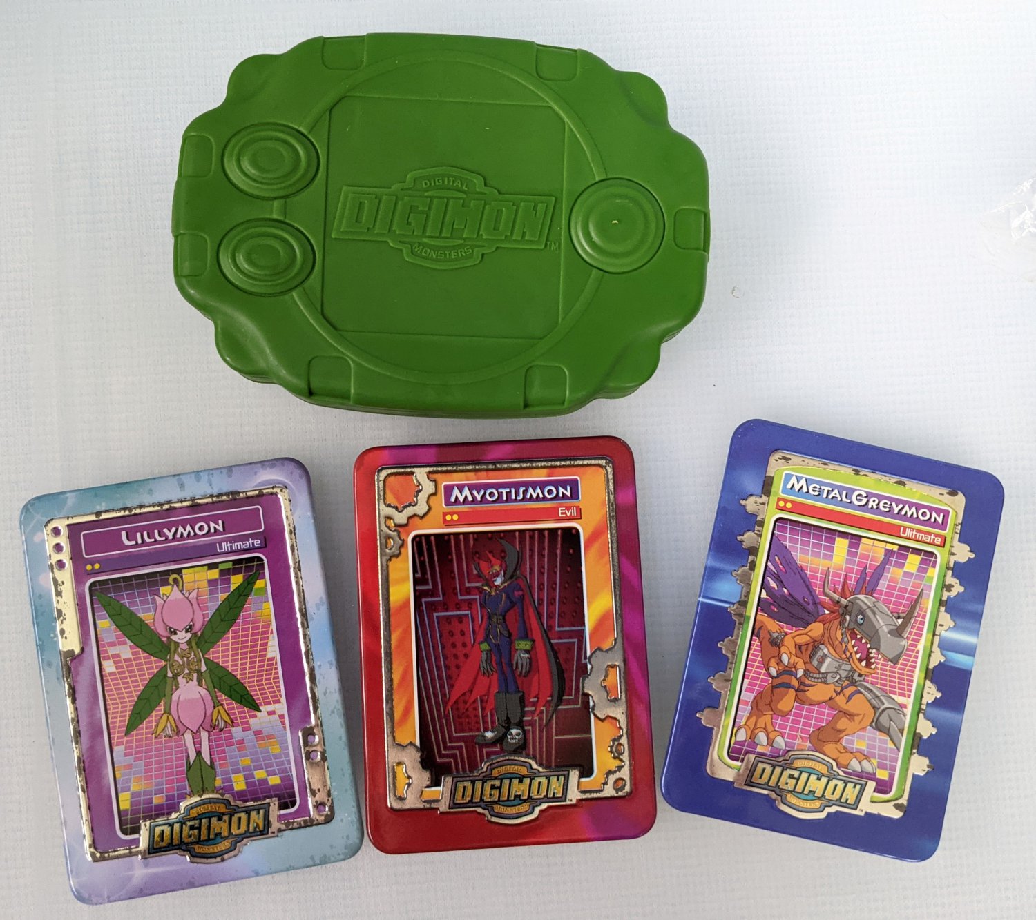 digimon tin cards MetalGreymon [EX1-008] [Classic Collection] Digimon Taco Bell Kid's Meal