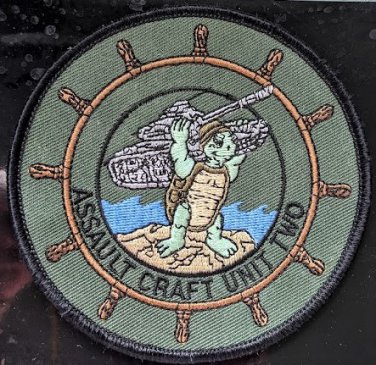 Assault Craft Unit Two Amphibious Workhorse ACU-2 Patch