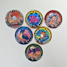 Pokemon Batomen Coin Pog Discs Lot Tomy Cyclone 2