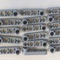 Lego Technic Liftarms Parts Lot Light Gray Stud Connectors