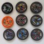 Lego Technic 9 RoboRider Disks Wheels Lot