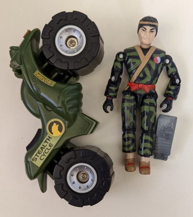 The CORPS Stealth Cycle with Hiro Yamato Figure Lanard Toys