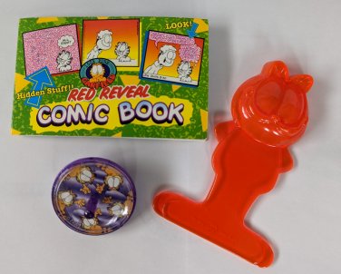 Garfield The Cat Mini Red Reveal Comic Book Promo