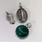 St. Mary Conceived Medal Charm Pendants Lot