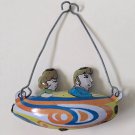 Tin Litho 3" Airship Carousel Merry Go Round Parts