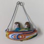Tin Litho 3" Airship Carousel Merry Go Round Parts