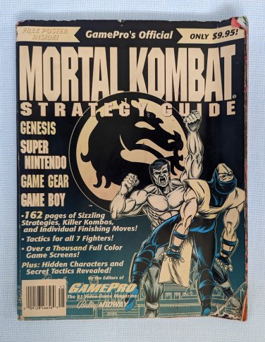Mortal Kombat Gamepro's Official Strategy Guide 1992