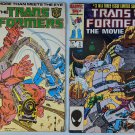Transformers Vol. 1 # 3 & 35 Marvel Comics 1987 Transformers Vol. 1 # 3 & 35 Marvel Comics 1987