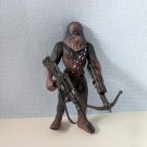 Star Wars Chewbacca POTF2 Figure with Blaster Rifle + Bow Caster Gun Complete