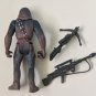 Star Wars Chewbacca POTF2 Figure with Blaster Rifle + Bow Caster Gun Complete
