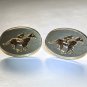 Vintage Polo Player Gold-Tone Cufflinks Pair