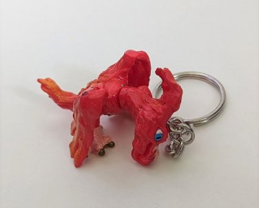 Digimon Birdramon Keychain Mini Figure