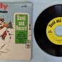 Friendly The Snowman Vinyl Record & Book 45RPM #1992