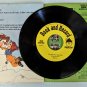 Friendly The Snowman Vinyl Record & Book 45RPM #1992