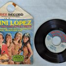 Trini Lopez Greatest Hits Fresca Coca Cola Promo 45 RPM Vinyl Record