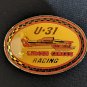 U-31 Circus Circus Hydroplane Racing Laquer Pin 1990s