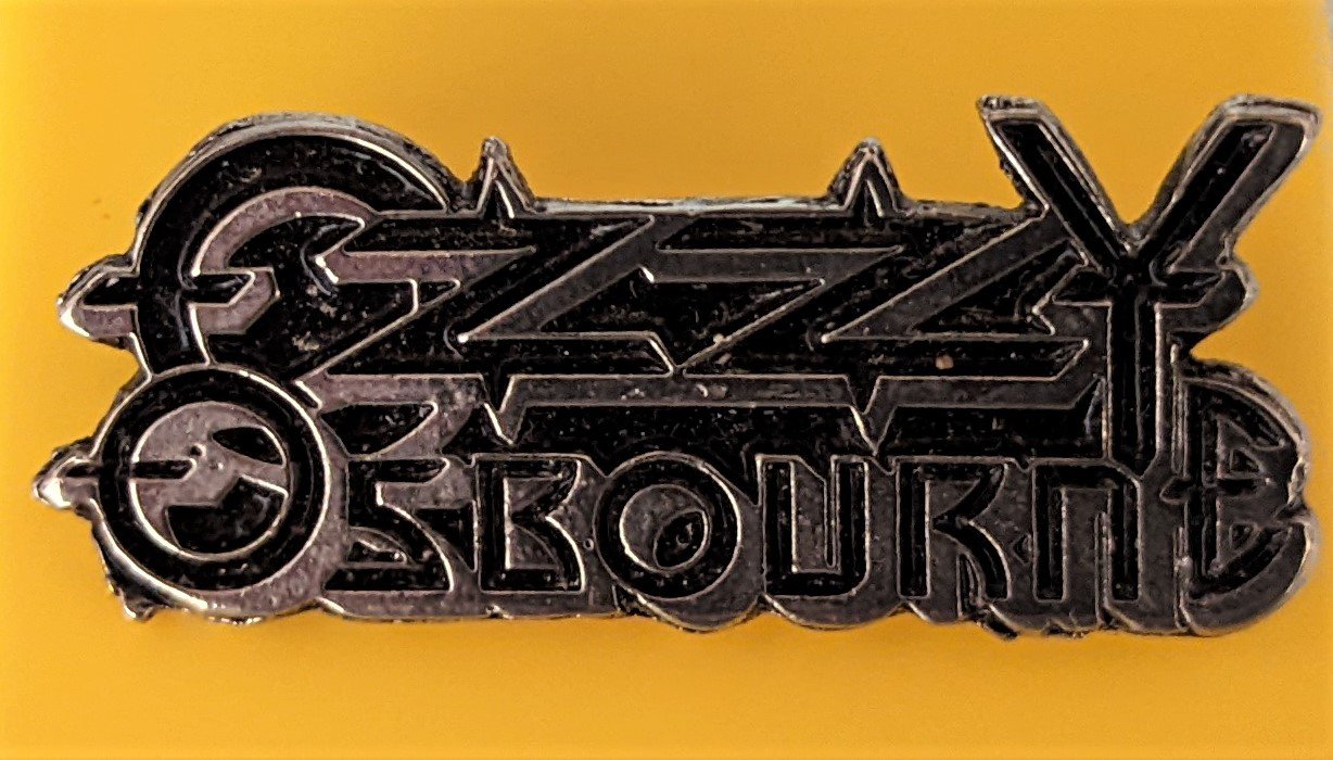 Ozzy Osbourne No More Tears Lapel Pin 1991