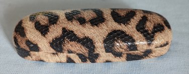 Foster Grant Sofia Eyeglass Case Faux Snakeskin New