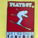 Playboy Ski Series 1986 Enamel Lapel Pin