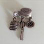 Sewing Seamstress Thimble Copper Metal Lapel Pin