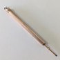 Vintage Retractable Gold Tone Telescoping Pencil Pendant