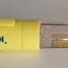 Vintage Chunky Floaty Pen Yellow Bacardi Limon