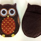 Hoot Owls Applique Pocket Patches - NEW Sew On