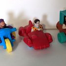 Flintstones Bedrock City Cars Toys Lot Happy Meal Toys
