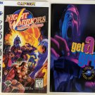 Night Warriors: Darkstalkers Revenge Sega Saturn Video Game Manual & Insert ONLY