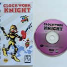 Clockwork Knight 81007 Sega Saturn Video Game Disc & Manual 1996