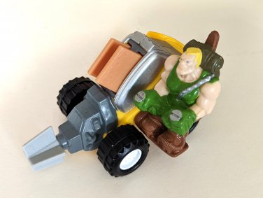 Small Soldiers Commando Elite Brick Bazooka Vehicle Burger King Kids Meal Toys