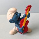 Guitar Rocker Smurf Figure Peyo
