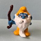 Grandpa Smurf Figure Peyo Schleich 1987 Grandpa Smurf Figure Peyo Schleich 1987