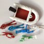 Vintage Plastic Scuba Divers Raft Figures