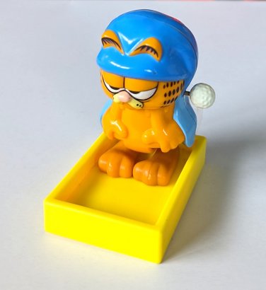 Wacky Garfield Back To Bed Wind Up Toy 1991
