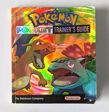Nintendo Pokemon Pocket Trainer's Guide w Map Fire Red Leaf Green