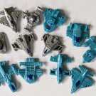 1 Dozen Mini Rubber Spaceships Airplanes Toys