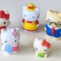 Hello Kitty Silver Playset Miniature Furniture Figures