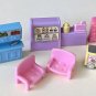 Hello Kitty Silver Playset Miniature Furniture Figures