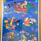 Winnie The Pooh Window Static Cling Decorations Piglet Eeyore Rabbit Christmas