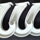 ClosetMaid Rod Bar SuperSlide Support Bracket Hanger Hooks 5629 NEW Set of 3 White